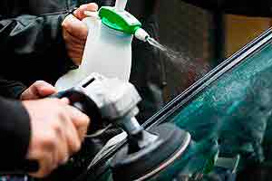 Polimento de vidros (Em riscos e arranhões)