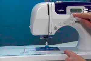 Bordar com a máquina Brother Cs 6000i