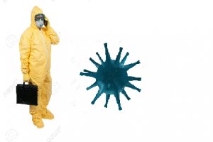 Agente de Saúde em tempo de pandemia contra o corona vírus 